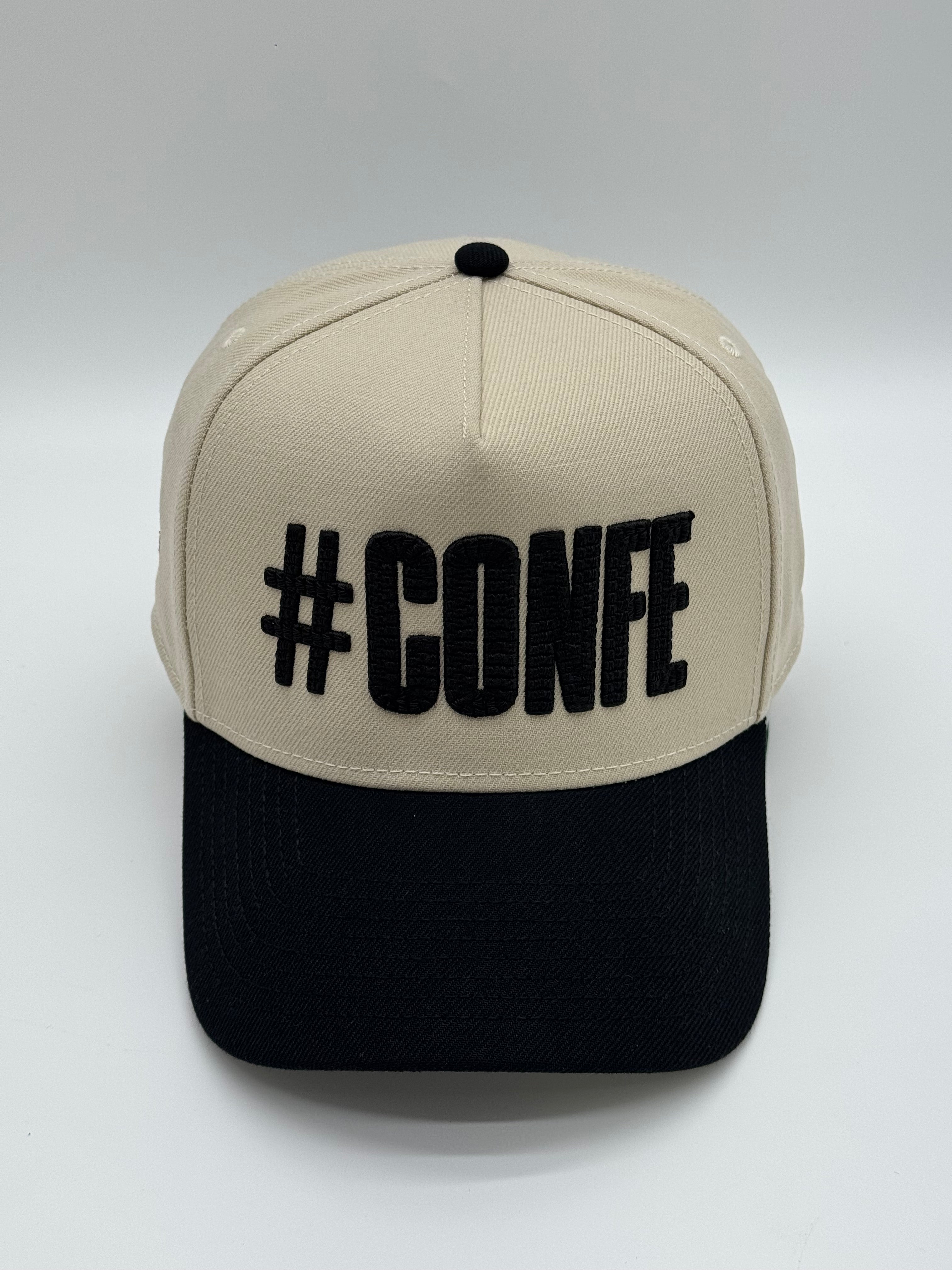 Gorra Snapback #ConFe - Natural/Black